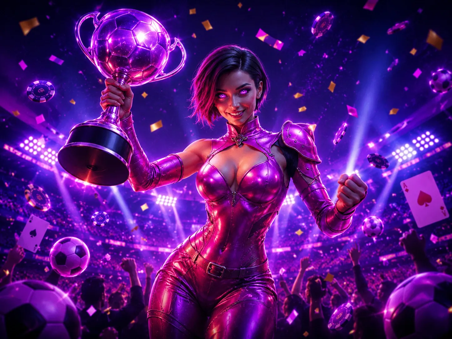 Champion Trophy Casino Stadium Queen